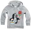 The Little Mole - Enfants - Taupe - Sweat-Shirt à capuche - Femme - gris chiné