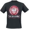 The Offspring - Distressed Skull - T-Shirt Manches courtes - Homme - noir
