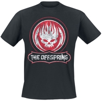 The Offspring - Distressed Skull - T-Shirt Manches courtes - Homme - noir