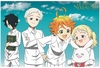 The Promised Neverland - Trio - Poster - Unisexe - multicolore