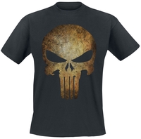 The Punisher - Real Skull - T-Shirt Manches courtes - Homme - noir