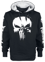 The Punisher - Skull - Sweat-shirt à capuche - Homme - noir
