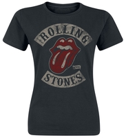 The Rolling Stones - 1978 - T-Shirt Manches courtes - Femme - noir