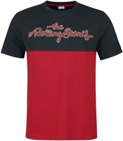 The Rolling Stones - Amplified Collection - Tongue - T-Shirt Manches courtes - Homme - noir rouge