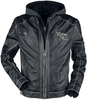 The Rolling Stones - EMP Signature Collection - Veste en cuir - Homme - noir