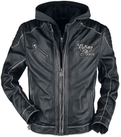 The Rolling Stones - EMP Signature Collection - Veste en cuir - Homme - noir