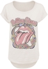 The Rolling Stones - Floral Wreath - T-Shirt Manches courtes - Femme - blanc cassé
