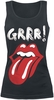 The Rolling Stones - Grrr! - Top - Femme - noir