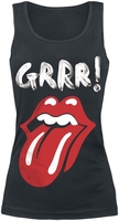 The Rolling Stones - Grrr! - Top - Femme - noir