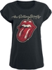The Rolling Stones - Langue Usée - T-Shirt Manches courtes - Femme - noir
