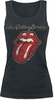 The Rolling Stones - Langue Usée - Top - Femme - noir