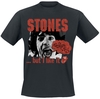 The Rolling Stones - Mick Rock N Roll - T-Shirt Manches courtes - Homme - noir