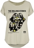 The Rolling Stones - Some Girls Collage Tongue - T-Shirt Manches courtes - Femme - vert clair