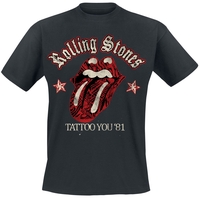 The Rolling Stones - Tattoo You 81 - T-Shirt Manches courtes - Homme - noir
