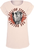 The Rolling Stones - Tattoo You Never Stop - T-Shirt Manches courtes - Femme - rose