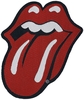 The Rolling Stones - Tongue Cut Out - Patch - Unisexe - rouge noir blanc
