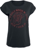 The Rolling Stones - Vintage Rock N Roll Tongue - T-Shirt Manches courtes - Femme - noir