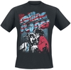 The Rolling Stones - Vintage Swirl - T-Shirt Manches courtes - Homme - noir