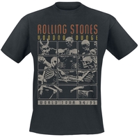 The Rolling Stones - Voodoo Lounge World Tour - T-Shirt Manches courtes - Homme - noir
