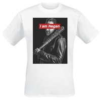 The Walking Dead - I Am Negan - T-Shirt Manches courtes - Homme - blanc