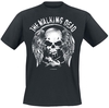 The Walking Dead - Wings And Skull - T-Shirt Manches courtes - Homme - noir