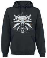The Witcher - Médaillon - Sweat-shirt à capuche - Homme - noir