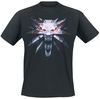 The Witcher - Médaillon - T-Shirt Manches courtes - Homme - noir