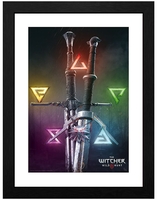 The Witcher - Signs & Swords - Poster - Unisexe - multicolor