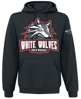 The Witcher - White Wolves - Sweat-shirt à capuche - Homme - noir