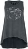 The Witcher - Wolf - Top - Femme - anthracite