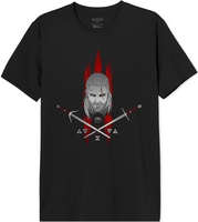 The Witcher 3 - Fearless - T-Shirt Manches courtes - Homme - noir