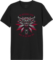 The Witcher 3 - Memorial Wolf - T-Shirt Manches courtes - Homme - noir