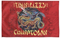Thin Lizzy - Chinatown - Drapeau - Unisexe - multicolore