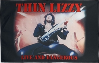 Thin Lizzy - Live and dangerous - Drapeau - Unisexe - multicolore
