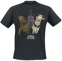 Thor - Love And Thunder - Gnasher & Grinder - T-Shirt Manches courtes - Homme - noir