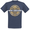 Thor - Love And Thunder - New Asgard Hammers - T-Shirt Manches courtes - Homme - bleu