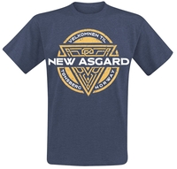 Thor - Love And Thunder - New Asgard Hammers - T-Shirt Manches courtes - Homme - bleu