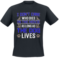 Tierisch - As Long As The Dog Lives - T-Shirt Manches courtes - Homme - noir