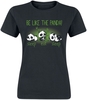 Tierisch - Be Like The Panda! - T-Shirt Manches courtes - Femme - noir