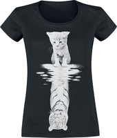Tierisch - Believe In Yourself - T-Shirt Manches courtes - Femme - noir