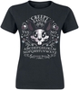 Tierisch - Creepy Easter - T-Shirt Manches courtes - Femme - noir
