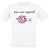 Tierisch - Dude,  What Happened? - T-Shirt Manches courtes - Homme - blanc