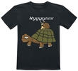 Tierisch - Enfants - Huuuuiiiiii - T-shirt - Unisexe - noir