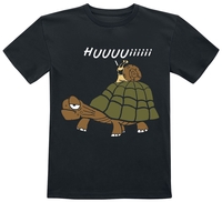 Tierisch - Enfants - Huuuuiiiiii - T-shirt - Unisexe - noir