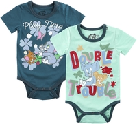 Tom Et Jerry - Kids - Play Time - Body - Unisexe - bleu vert