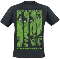 Type O Negative - Faces - T-Shirt Manches courtes - Homme - noir