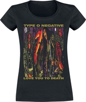 Type O Negative - Love You To Death - T-Shirt Manches courtes - Femme - noir
