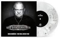 Udo Dirkschneider - Kein zurück / We will rock you - LP - Unisexe - marbré