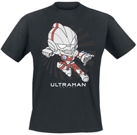 Ultraman - Chibi - T-Shirt Manches courtes - Homme - noir