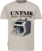 Unfair Athletics - Dollar Bill - T-Shirt Manches courtes - Homme - gris